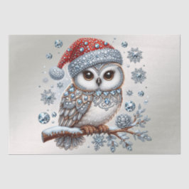 Christmas Owl Holiday Tissue Paper Tissuepapier