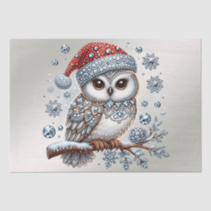 Christmas Owl Holiday Tissue Paper Tissuepapier