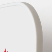 Christmas Owl Pickleball Paddle (Links Detail)