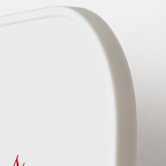 Christmas Owl Pickleball Paddle (Links Detail)