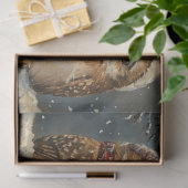 Christmas Owl Tissue Paper Tissuepapier (Geschenk)