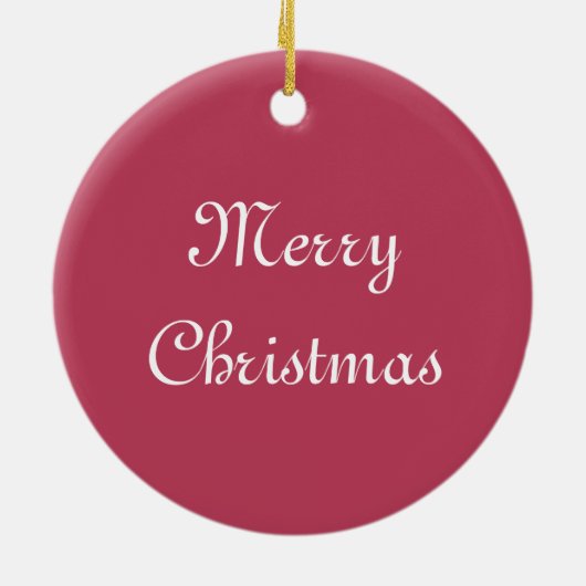 Christmas owls Ceramic Ornament (Achterkant)