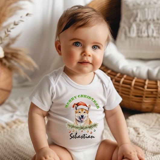 Christmas Oz Animals Dingo Family Matching Romper