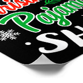 Christmas Pajama This Is My Christmas Pajama Xmas  Poster (Hoek)