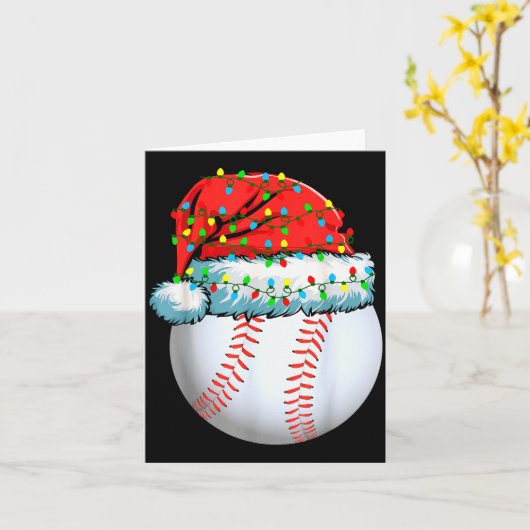 Christmas Pajamas Family Matching Baseball Men Wom Kaart (Gele Bloem)