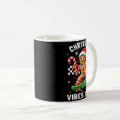 Christmas Pajamas Funny Gingerbread Ginger Christm Koffiemok (Voorkant rechts)