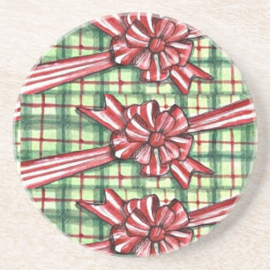 **CHRISTMAS PAKKET** SANDSTONE ONDERZETTER