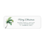 Christmas Palm Tree Business Logo Retouradres Etiket<br><div class="desc">Verhoog uw correspondentie met ons bedrijfs-retouradresslabel, ontworpen om een vleugje sophisticatie toe te voegen aan elke envelop en elk pakket dat u verzendt. Deze aangepaste labels bevatten uw bedrijfsnaam en adres in een helder, gemakkelijk leesbaar lettertype, zodat uw mailings altijd een gepolijste eerste indruk maken. Deze labels besparen u niet...</div>