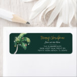 Christmas Palm Tree Moving Return Adres Etiket<br><div class="desc">Onze aangepaste retouradreslabels zijn een stijlvolle en praktische manier om een persoonlijk tintje aan uw uitgaande e-mail toe te voegen. Ontworpen met uw keuze van tekst, lettertypen en kleuren, deze labels maken het gemakkelijk om snel uw e-mail te identificeren en ervoor te zorgen dat uw adres duidelijk wordt weergegeven. Of...</div>