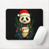 Christmas Panda Muismat (Met muis)