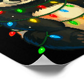 Christmas Panda Poster (Hoek)