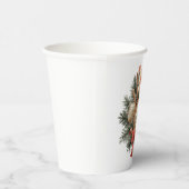 Christmas Panettone Arrangement Papieren Bekers (Rechts)