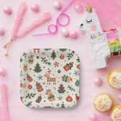 Christmas Paper-Bord Papieren Bordje (Feest)