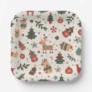 Christmas Paper-Bord Papieren Bordje