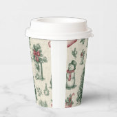Christmas paper cup papieren bekers (Rechts)