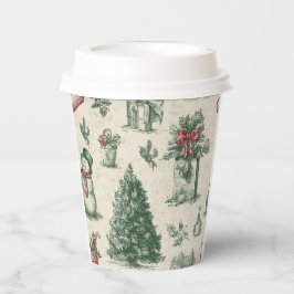 Christmas paper cup papieren bekers