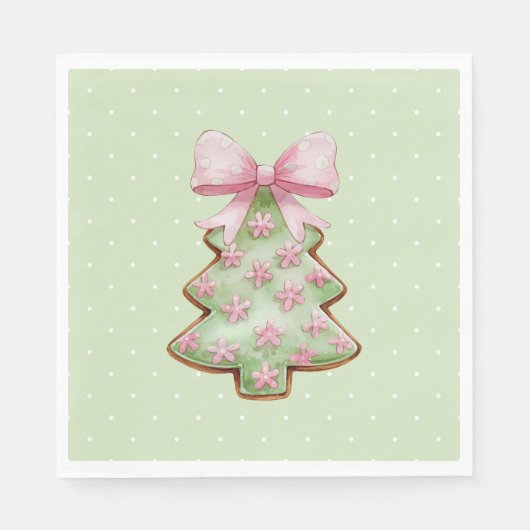 Christmas Paper Napkin Servet (Voorkant)