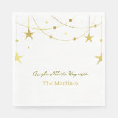 Christmas Paper Napkins – Holiday Table Style Servet (Voorkant)