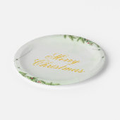 Christmas Paper Plate – Festive Holiday Tableware Papieren Bordje (Gekanteld)