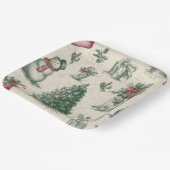 Christmas paper plate papieren bordje (Gebogen)