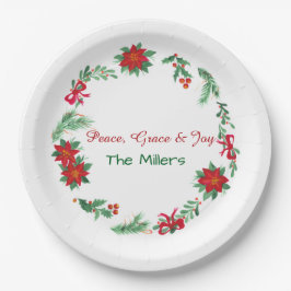 Christmas Paper Plates Papieren Bordje