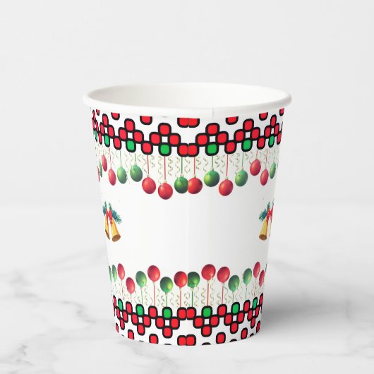 Christmas  papieren bekers (Rechts)