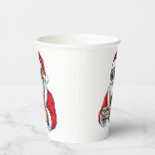 Christmas Papieren Bekers (Rechts)