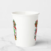 Christmas Papieren Bekers (Links)