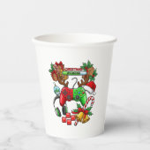 Christmas Papieren Bekers (Voorkant)
