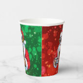 Christmas Papieren Bekers (Rechts)