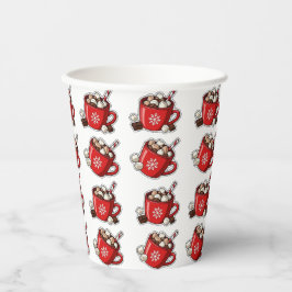 Christmas Papieren Bekers