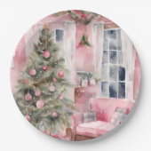 Christmas  papieren bordje (Voorkant)