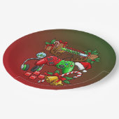 Christmas Papieren Bordje (Gekanteld)