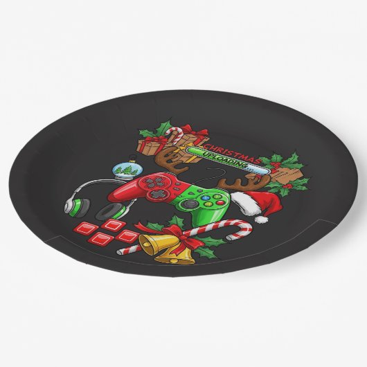 Christmas Papieren Bordje (Gekanteld)