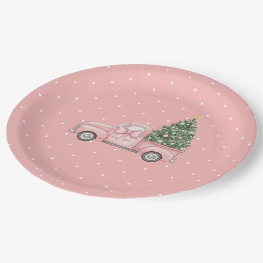 Christmas Papieren Bordje (Gekanteld)