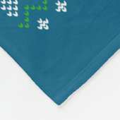 Christmas Parakeet Ugly Xmas Sweater Parakeets Lon Fleece Deken (Hoek)