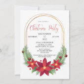 CHRISTMAS-PARTIJINVITATIE, HOLIDAAGPARTIJ KAART (Voorkant)