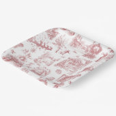 Christmas Party Chinoiserie Papieren Bordje (Gebogen)