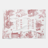 Christmas Party Chinoiserie Theedoek (Horizontaal)