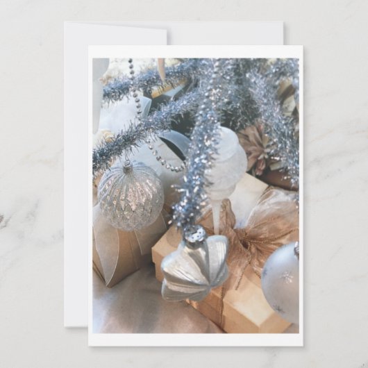 **CHRISTMAS PARTY** CHRISTMAS DECOR INVITATION KAART (Voorkant)