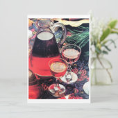 **CHRISTMAS PARTY** FAMILIE & FRIENDS INVITATION KAART (Staand voorkant)