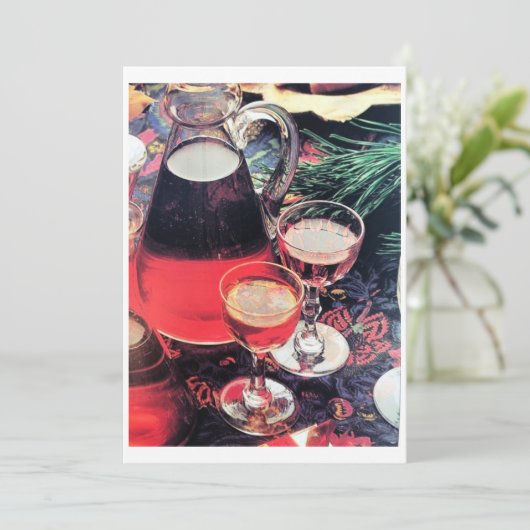 **CHRISTMAS PARTY** FAMILIE & FRIENDS INVITATION KAART (Staand voorkant)