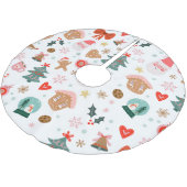 Christmas Party Holidays Baby Shower Birthday  Kerstboom Rok (Gekanteld)