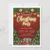Christmas Party Invitation (Voorkant)