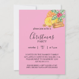 Christmas Party Invitation Card Kaart