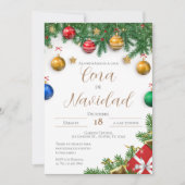 Christmas Party Invitation Kaart (Voorkant)