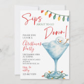Christmas Party Invitation Kaart (Voorkant)
