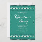 Christmas Party Invitation Kaart (Voorkant)