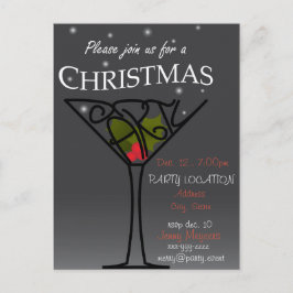 Christmas Party Invitation ontwerp Uitnodiging Briefkaart