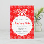 CHRISTMAS PARTY KAART (Staand voorkant)